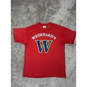 Vintage Mens Tshirt 80s 90s Weinhard's Beer‎ Single Stitch Made USA Size XL
